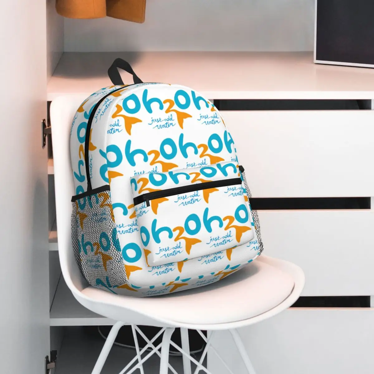 

Serie H2O Just Add Water Student Backpack School Bag Hiking Travel Daypack for Men Women Fashion Bookbag Shoulder Bags