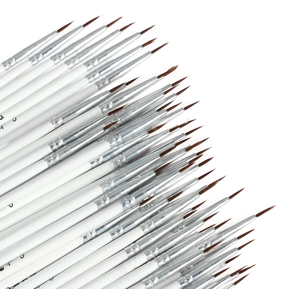 10/20 Stück feiner Acryl-Nylon-Hakenlinienstift, Malpinsel, Farbzeichnung
