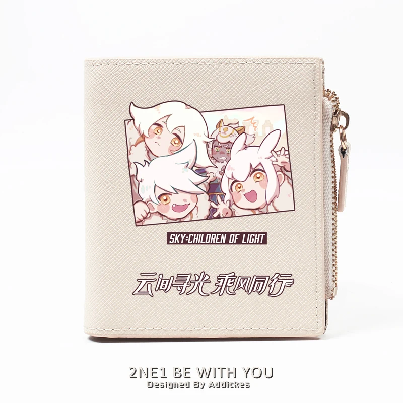 

Anime Anime Game Sky:Children of the Light Kawaii Mini 9.5x11cm Coin Purse Wallet Cosplay Purse Unisex Fashion Money Bag Gift