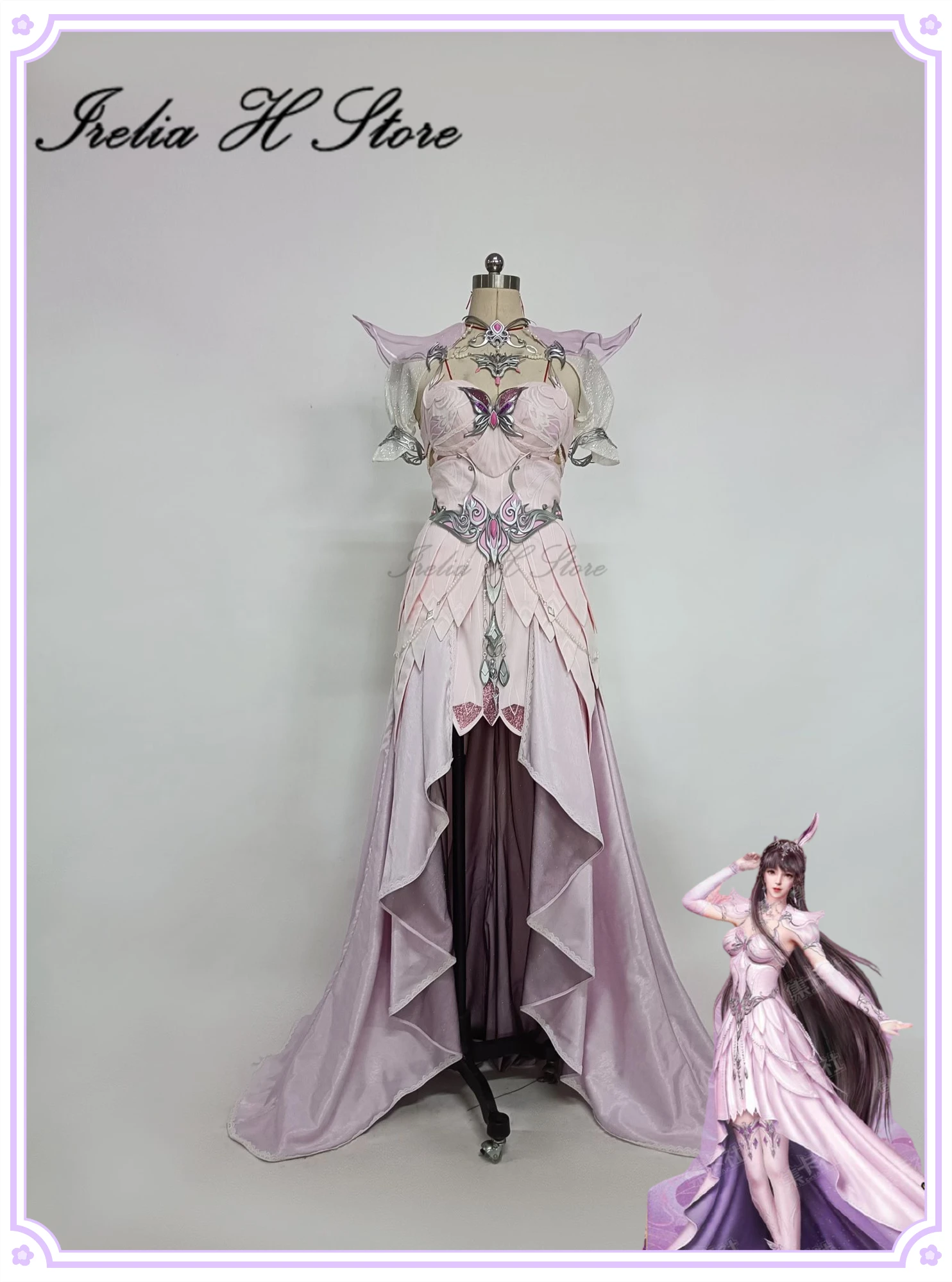 Irelia H Store Custom made size Dou Luo Da Lu Xiao Wu Cosplay Costume for women Full set High quality Anime Halloween party Dres