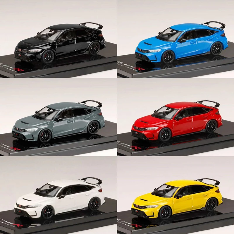 ホビージャパン-1-64-シビック-タイプr-fl5-合金製ダイキャストカー＆車両-カーモデル-ミニチュアスケールモデルカー-コレクションギフト用