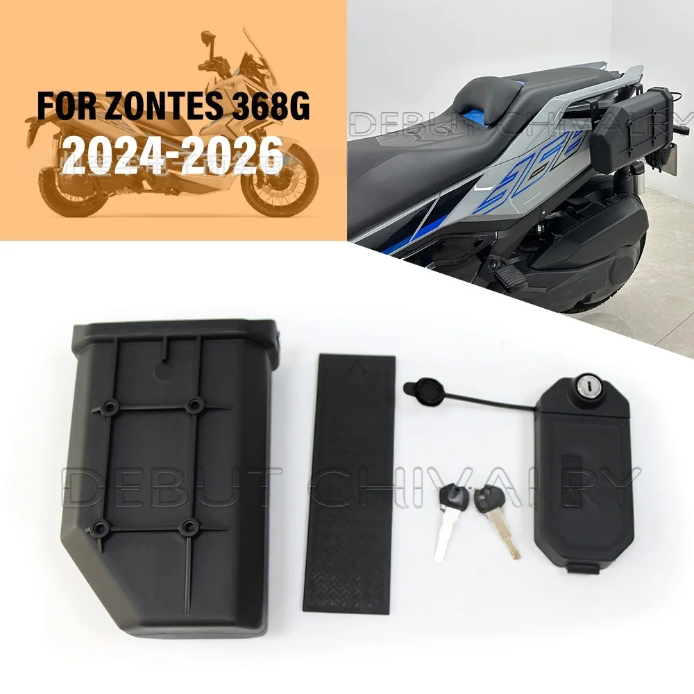 

For ZONTES 368G 368 G 368g 2024 2025 2026 Side Bag Bracket Saddle Bag Holder Motorcycle Touring First-aid Tool Box Saddlebags