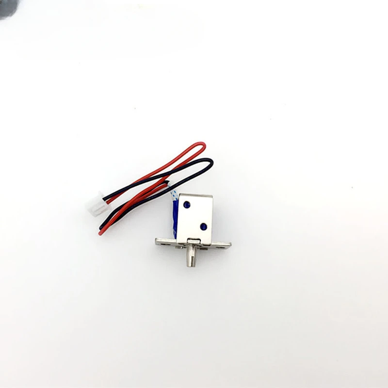 DC12V-0.54AV stroke 4.5MM miniature electric plug lock Electromagnetic lock frame push pull electromagnet electric lock