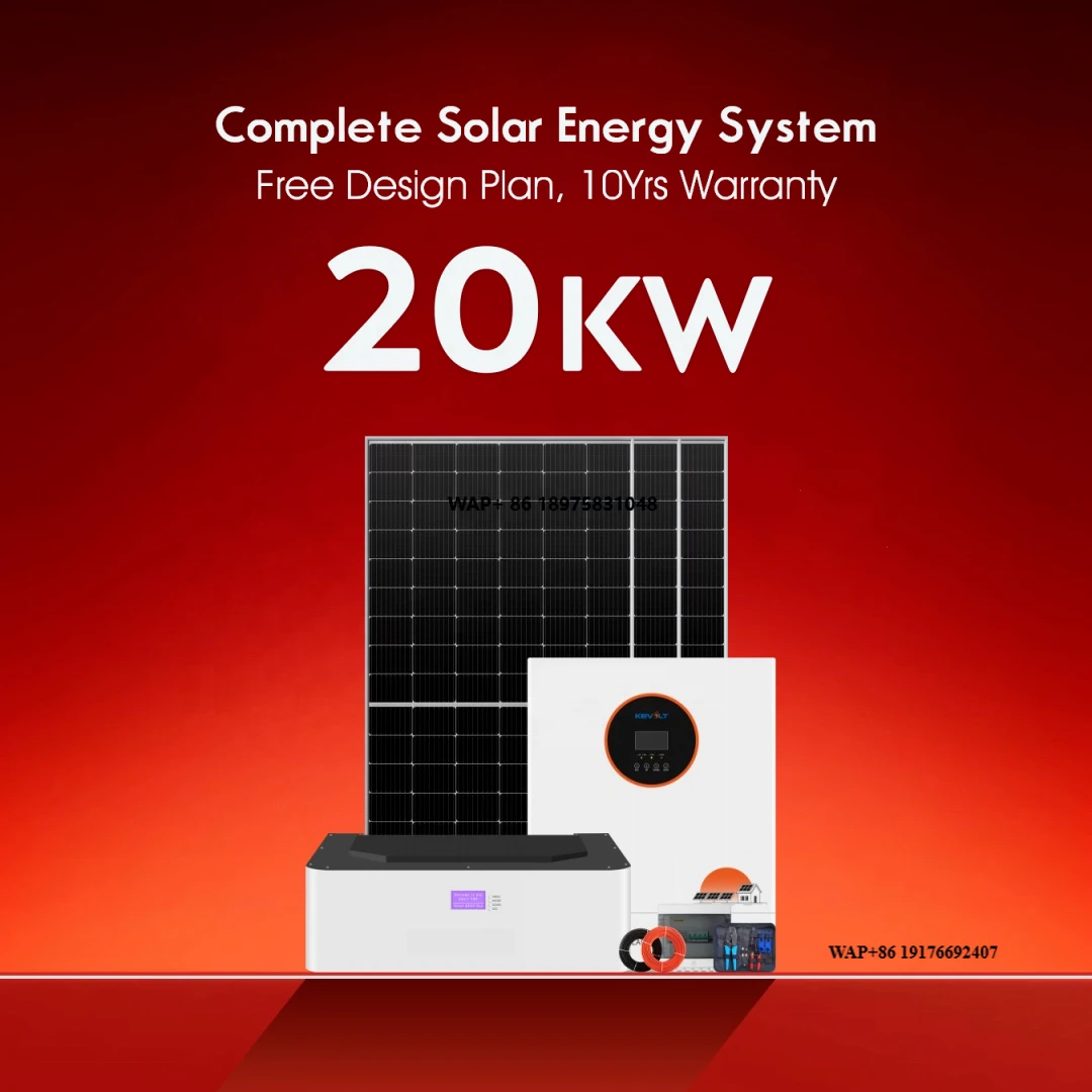

Photovoltaic Solar Energy System 10kW 15kW 20kW Solar Panels With Battery and Inverter