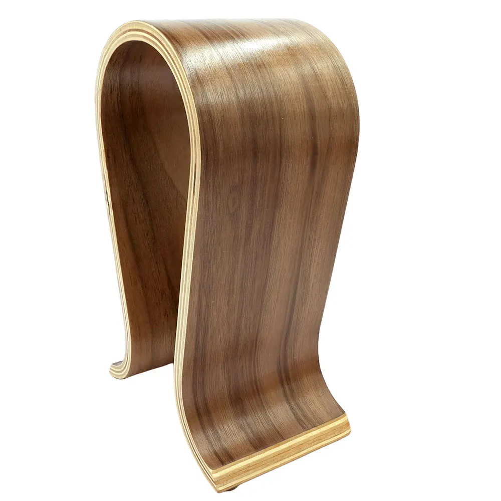 

New Solid Wood Minimalist Headphones Display Stand Universal U-Shape Design Compatible with Most Gaming&Office Headsets