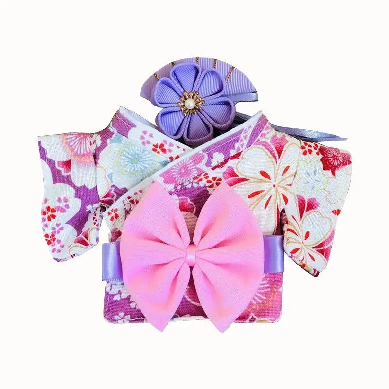 Chytrý japonec kimono 15cm labubu modla panenek oblečení příslušenství koreje kpop exo oblečení mikina plyš doll's oblečení