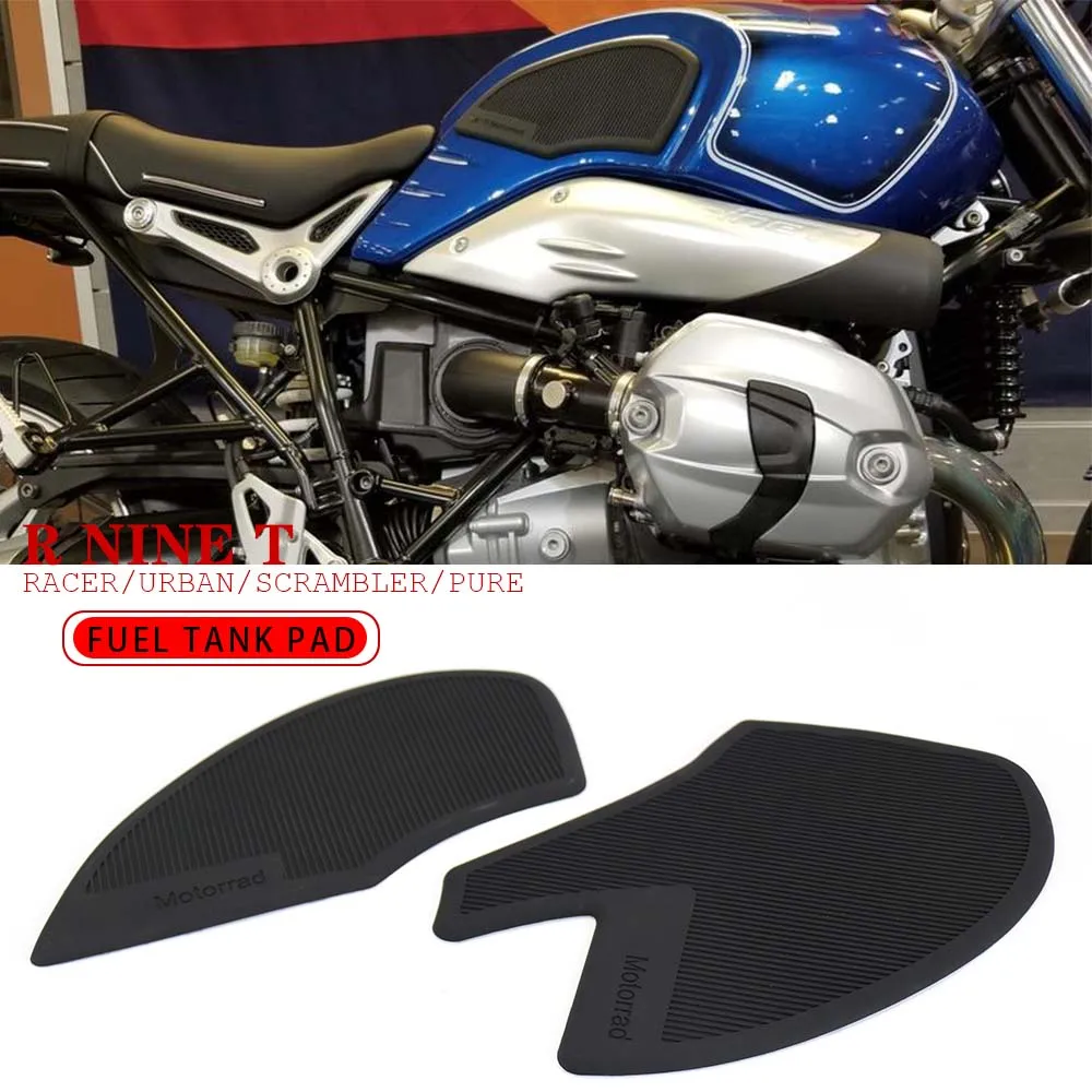 

New R NINE T Side Fuel Tank Pads Protector Stickers Knee Grip Traction Pad For BMW RNINET Urban R NineT NINET Scramble R9T Pure