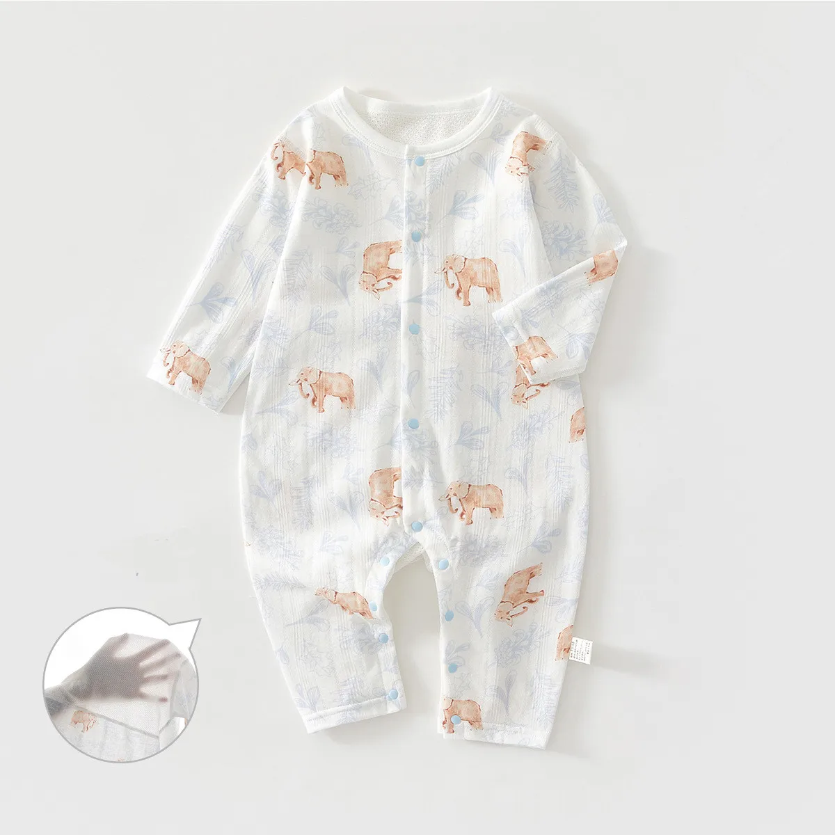

Newborn Clothes Baby Girls Boys Jumpsuit Cotton Long Sleeve Romper Kids Infant Summer Children Clothes