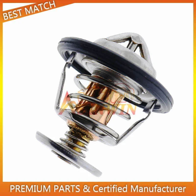 

Термостат YM129155-49801 (129155-49801) — новые запчасти для двигателя, подходит для Yanmar 4TNE88.