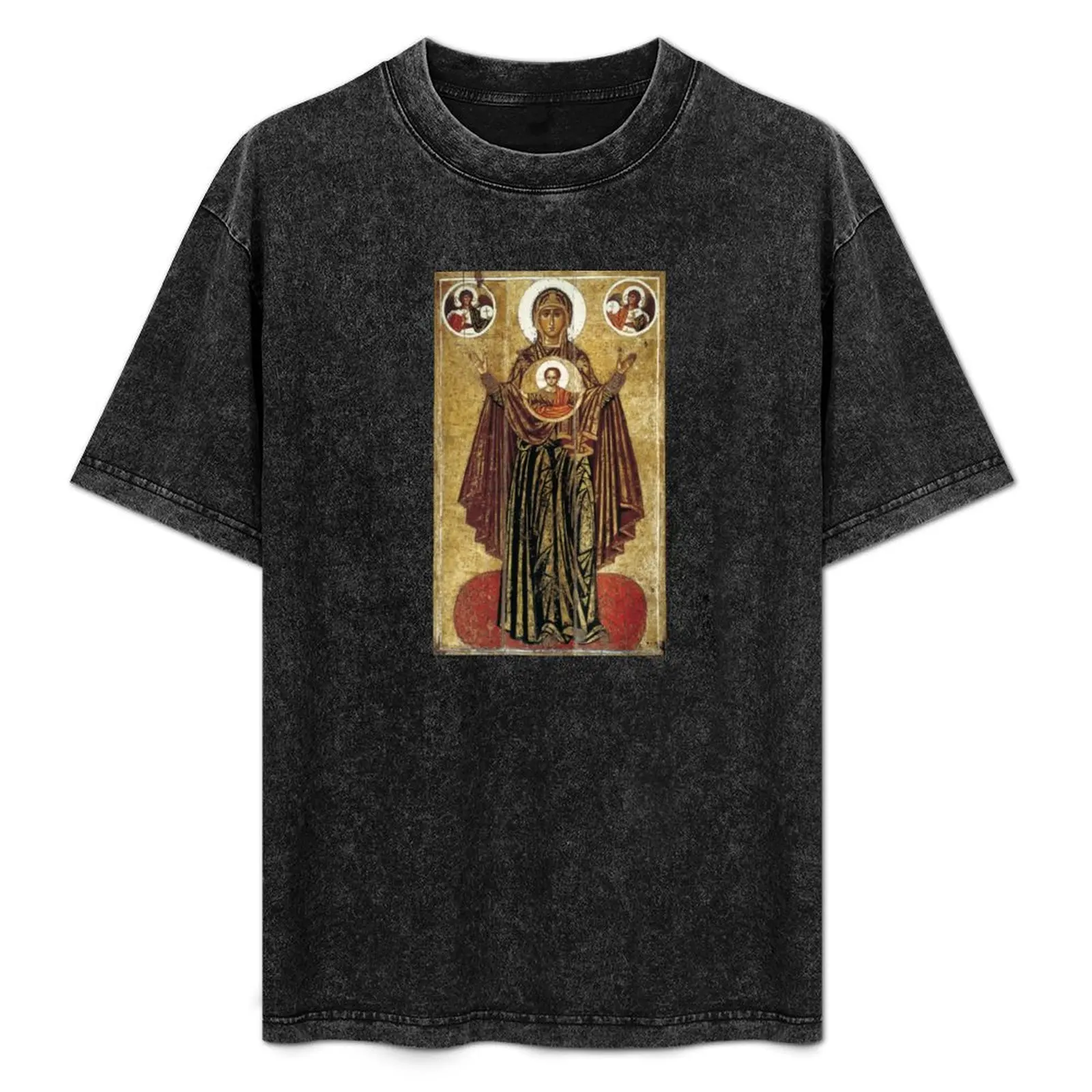 

13th-century Great Panagia from Yaroslavl T-Shirt Basic Lightweight Short Sleeve Tee