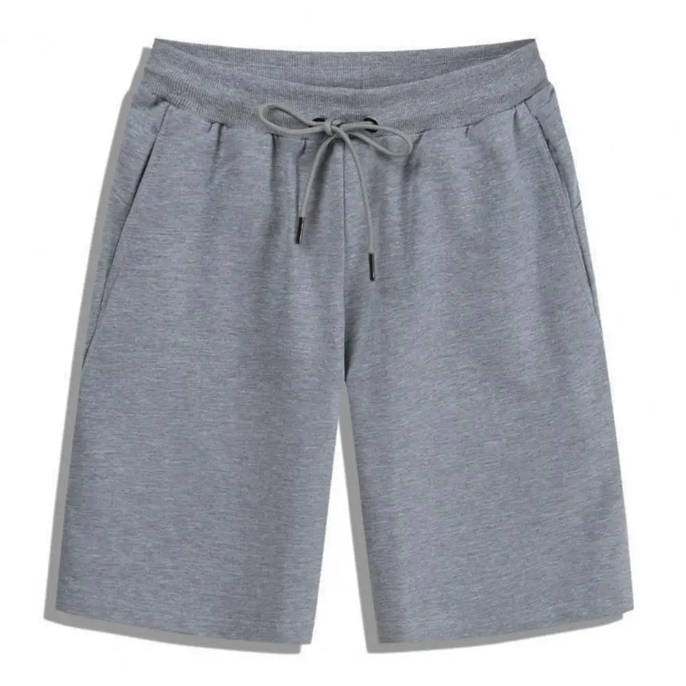 

Men Cotton Elastic Waist Shorts Casual Jogging Sport Short Pants Drawstring Summer Male Running Loose Cargo Shorts Short Trouser