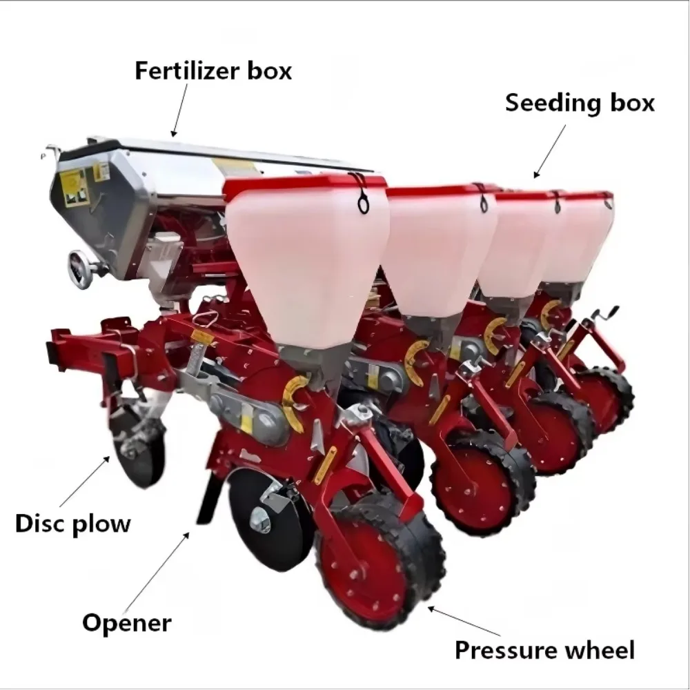 Professional Corn Soybean Sorghum Seeder Spoon Wheel Type | High-Efficiency Seeder and Planter for Precision Farming | Labor-
