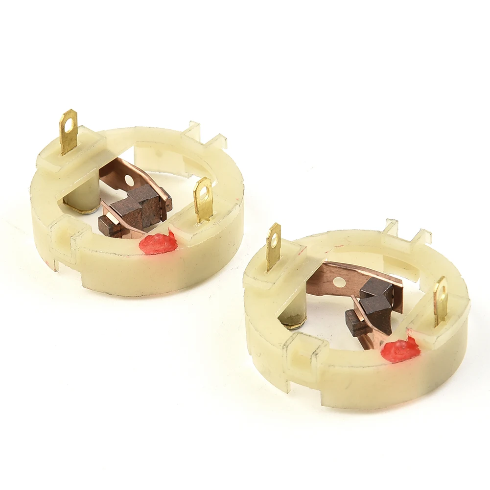 High Quality Hot Sale Brand New Carbon Brush Holder Accessories 2pcs 35*35*20mm Easy To Install Highly Match Repair