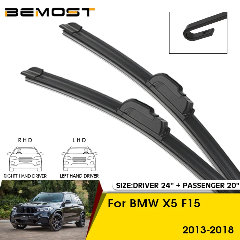 Car Wiper Blades For BMW X5 F15 2013-2018 Windshield Windscreen Front Window Blades 24