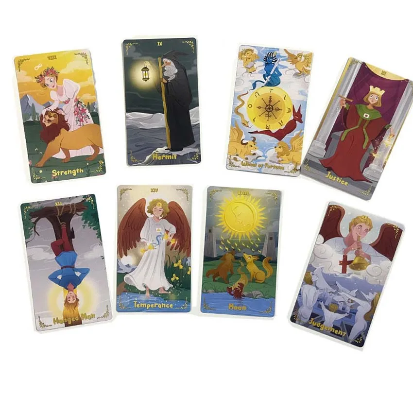 12x7 Desney Tarot Deck Card Games