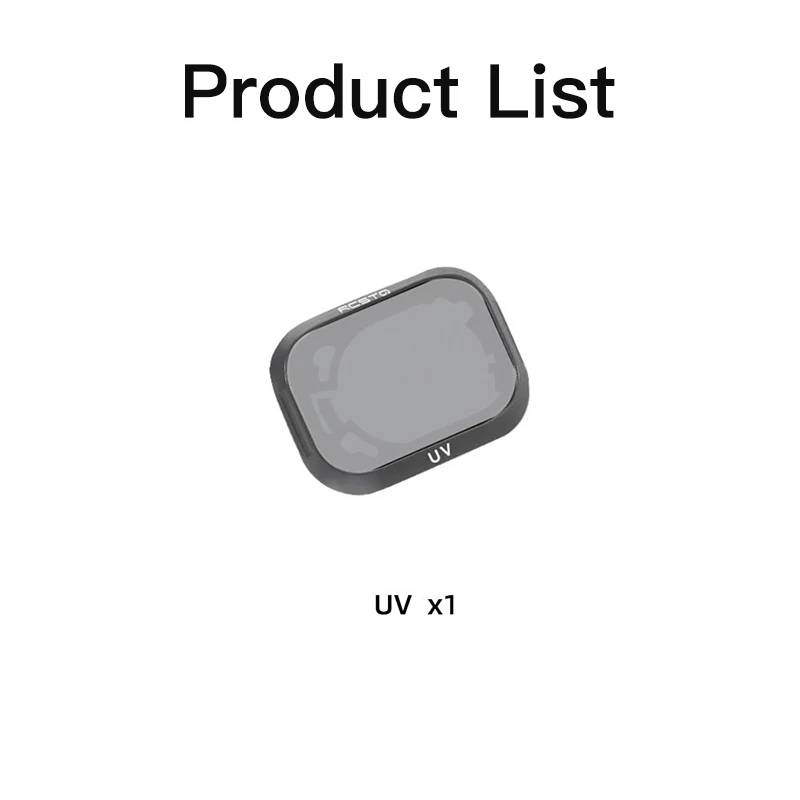 RCSTQ pour DJI Mini 3 Pro filtre Drone caméra lentille filtre ensemble UV CPL ND8 ND16 ND32 ND64 ND/PL pour DJI Mini 3Pro Drone accessoires