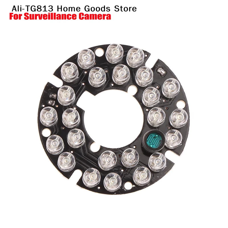 

[TG813]90 Degree CCTV Camera Accessories Infrared Light 24Grain Infrared LED Board For Surveillance Camera Night Vision