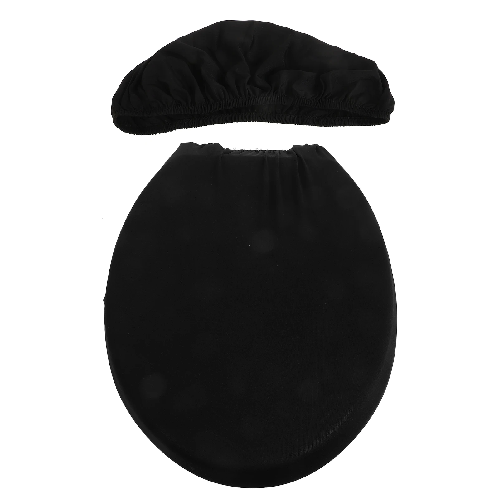 

Washable Toilet Cover Polyester Toilet Lid Cover Home Accessory Tank Pad Water Tank Cushion Stylish Practical Easy to