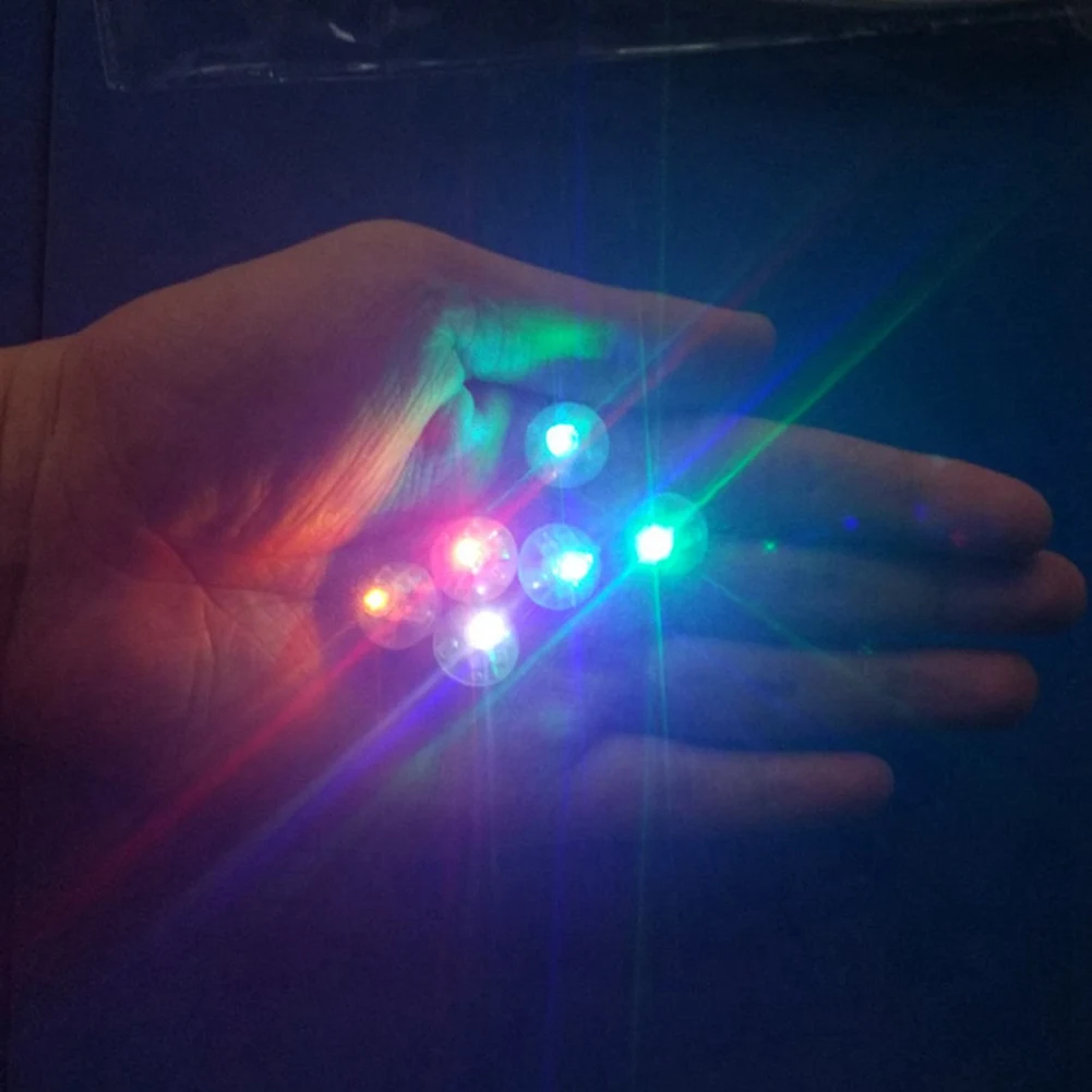 LICE-20 個ミニラウンドボール LED バルーン RGB ライトバレンタインデーフラッシュランプランタンクリスマスハロウィンウェディングパーティー