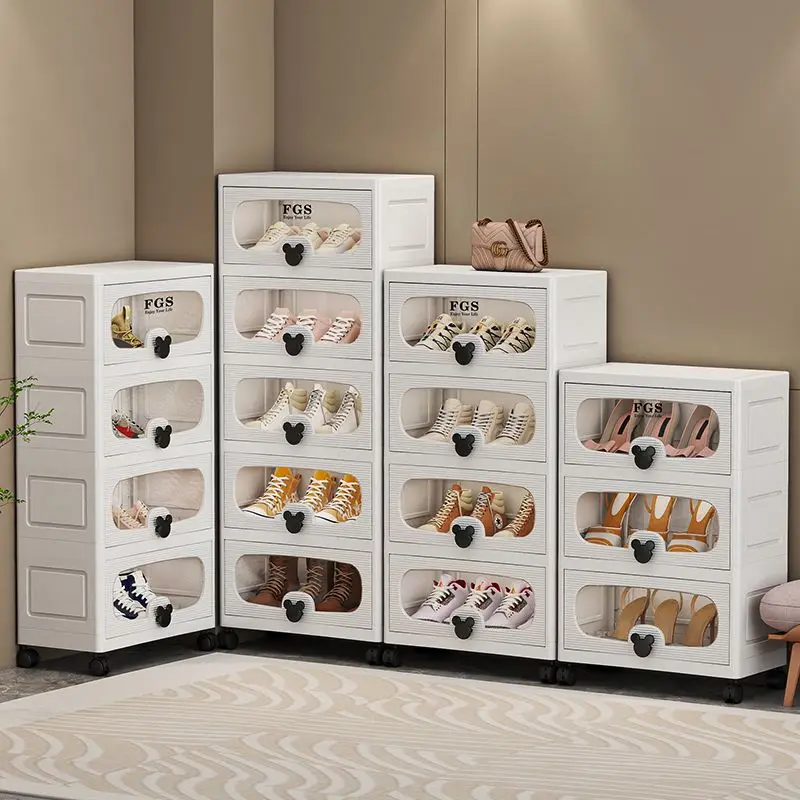 Drawer style storage cabinet storage cabinet household multi-layer shelf children's toy storage cabinet snack cabinet floor