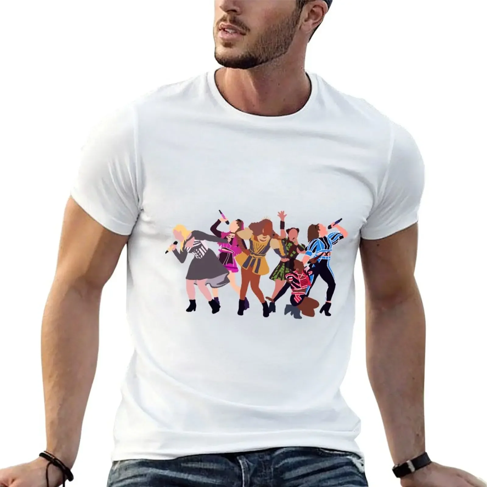 

Chicago Queens - Six the Musical T-Shirt kawaii clothes luxury designer Louboutins shirts men graphic