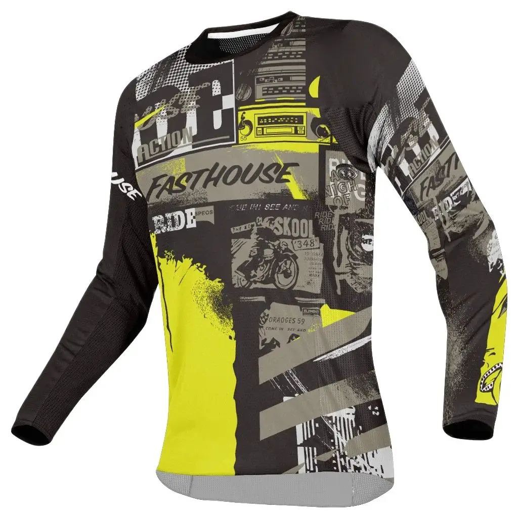 Enduro MTB Cycling Sleeve Cycling Jersey Downhill Shirt Camiseta Motocross T-shirt Mx Mountain Bike Clothing Mtb jersey