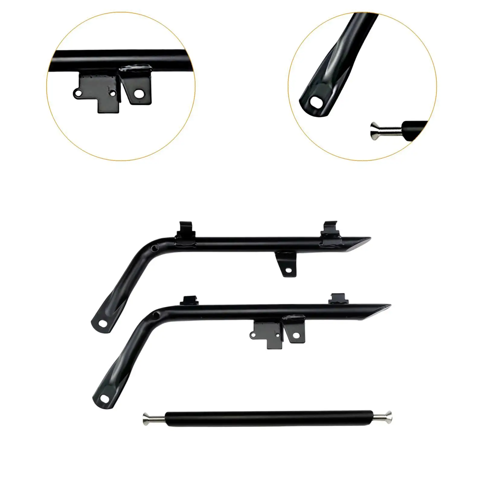 Practical Motorcycle Seat Bracket Lowering Frame Bar Steel Construction for Honda Ruckus NPS50 Zoomer AF58