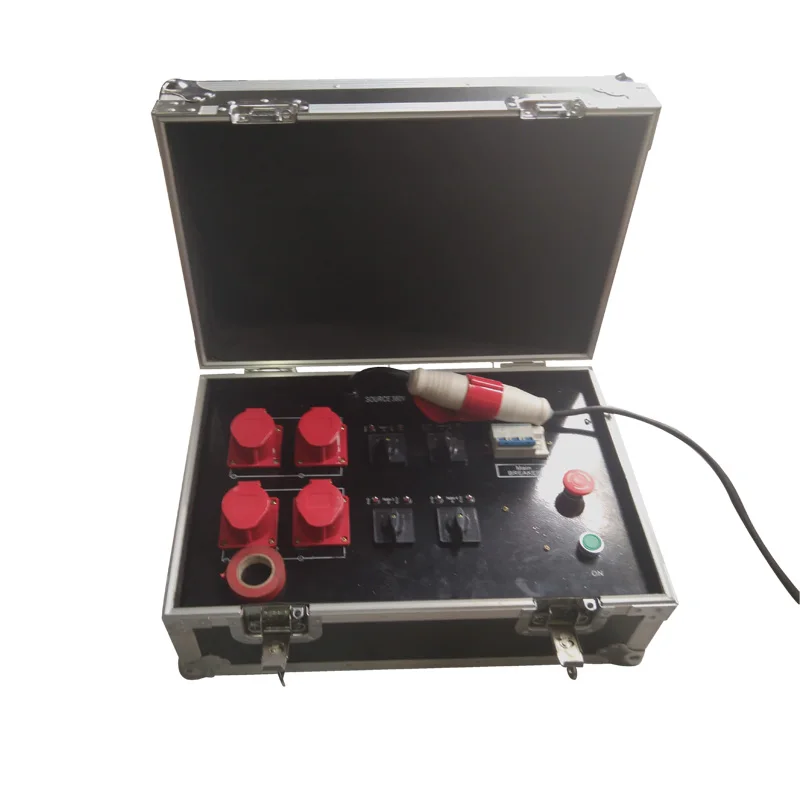 Industrial stage truss system electric hoist controller