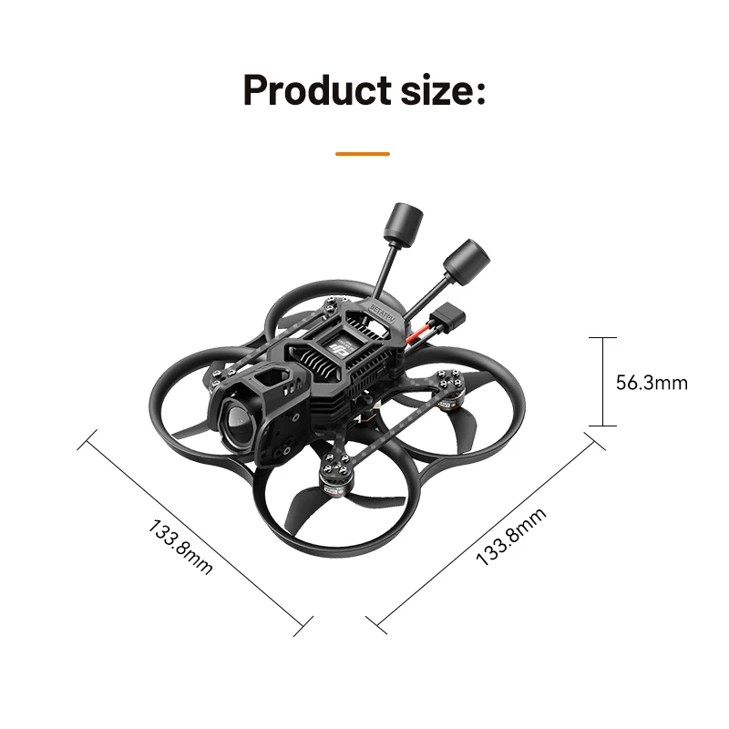 BETAFPV 파보20 O4 프로 브러시리스 후프 쿼드콥터 DJI O4 에어 유닛 프로 모듈 라바 1104 포함 |   7200KV 모터 ELRS / SBUS 수신기