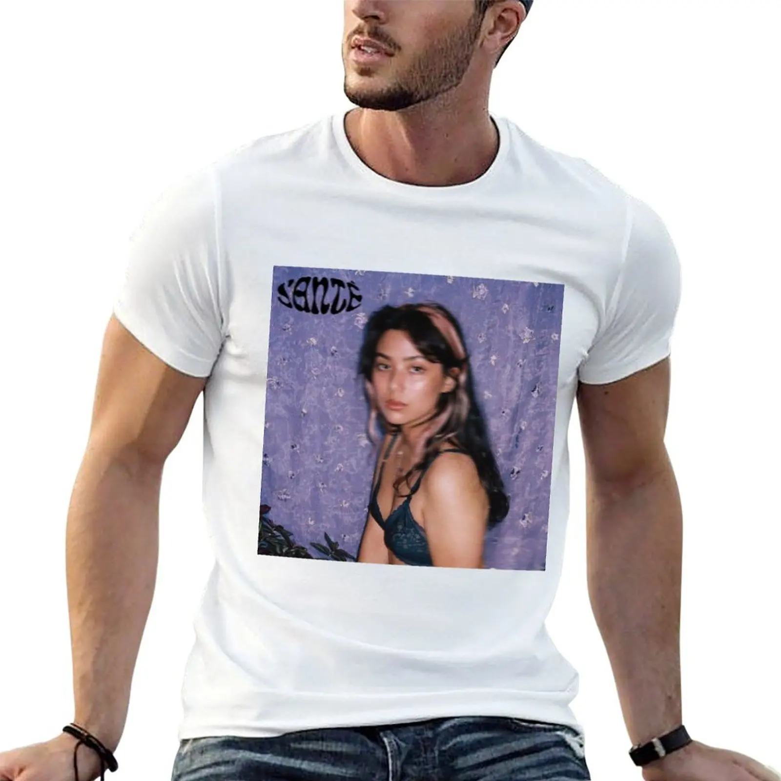 Spill Tab - Santé T-Shirt street wear rapper graphic tees men graphic t shirts