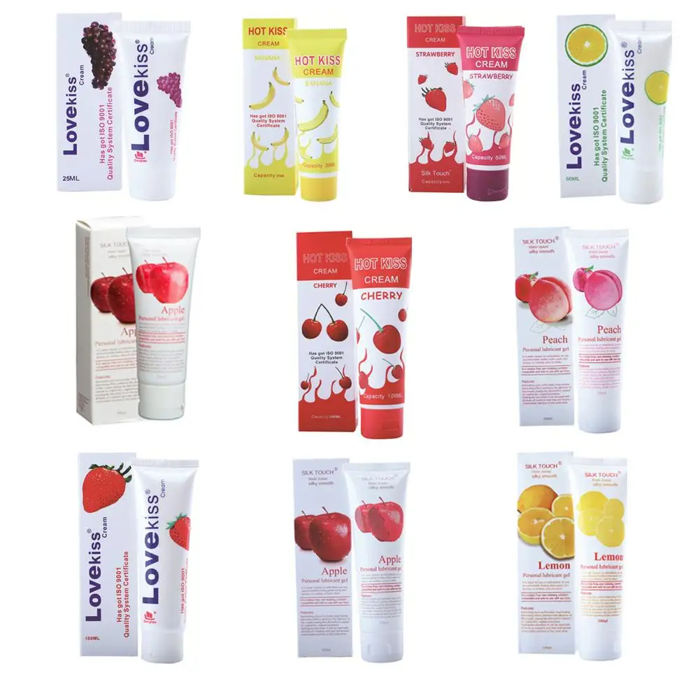 25ML Fruit Flavor Edible Lubricant n Sex Lube Water Vaginal Orgasm Based Lubricant for Women Men Sexual Pleasure Tight Oil
