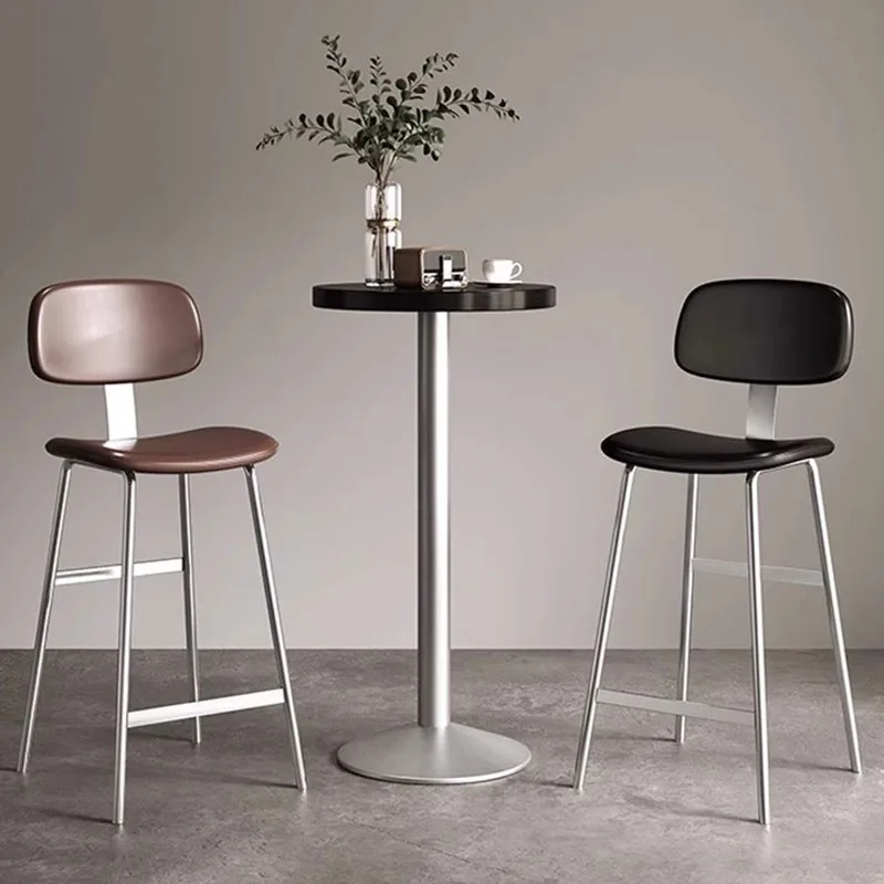 

Kitchen Office Bar Stools Accent Luxury Nordic Height Restaurant Dining Chairs Minimalist Party Taburete Alto Home Furniture