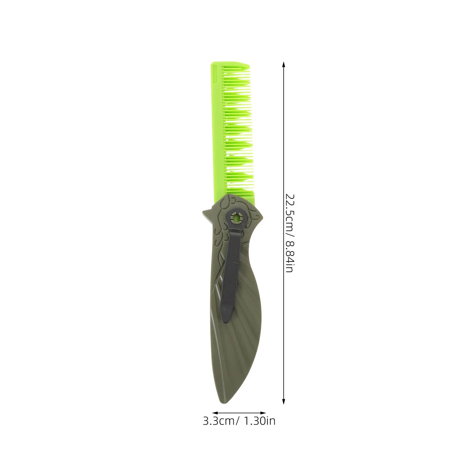 3Pcs Folding Hair Comb for Men Threeinone Wide Tooth Beard Mustache Styling Portable Pocket Comb Travel Grooming Barber Tool