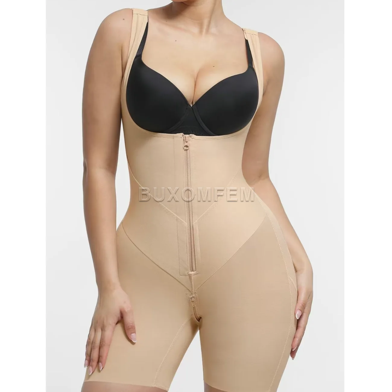 

Women's Open Chest Sleeveless Shapewear Ladies Modeling Tummy Control Shaper Stretchy Breathable Slimming Fajas for Post Surgery