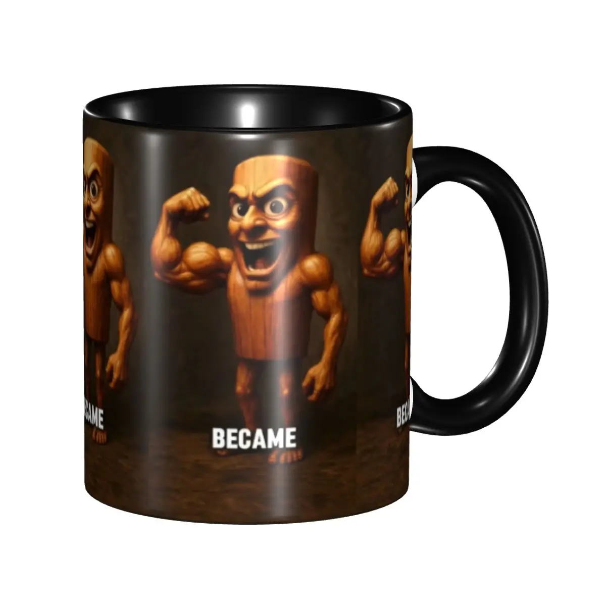 Italian Brainrot Meme Tung Tung Sahur Merch Coffee Mugs Funny Cup Gifts
