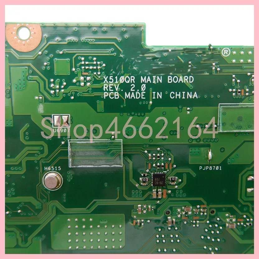 X510QR z A12-9720P FX-9800P płyta główna procesora dla Asus X510QA X510QR A510QA F510QA F510QR płyta główna laptopa 100% testowane OK — zdjęcie 6