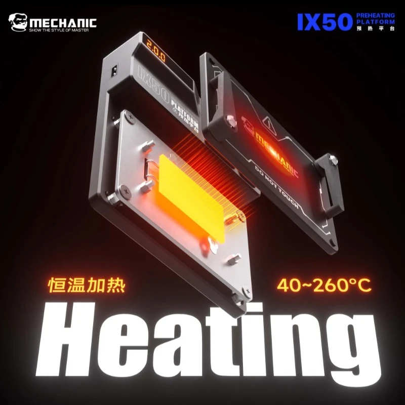 MECHANIC IX50 Preheating Platform Constant Heating Station 3-speed temperature adjustment for phone repair tools
