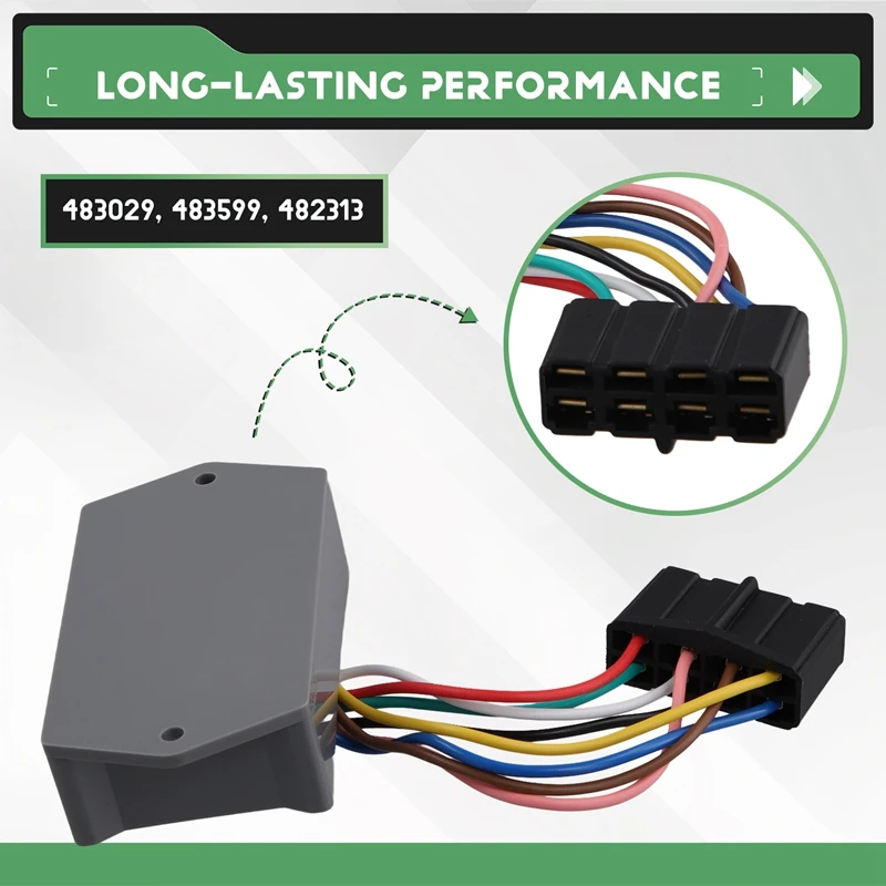 Tech commerciale électrique de tondeuse à gazon 483029 pour SCZÉgalement V31FX SCZ52V-27CV 61 pouces 52 pouces