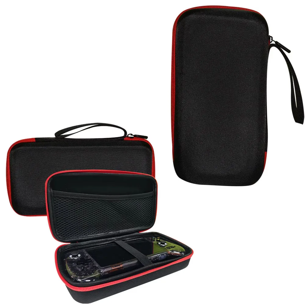 RG556 Portable Organizer Bag for Anbernic RG557 RG556 Shockproof Handheld Game Console Carry Case Black