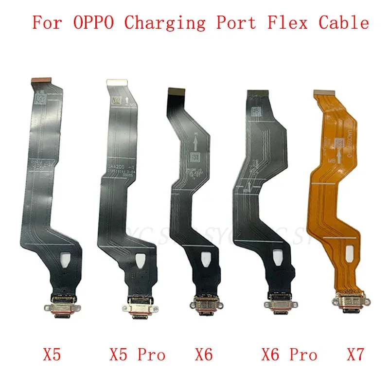 Charging Connector Board For OPPO Find X5 Pro X6 Pro X7 USB Charging Port Flex Cable Repair Parts