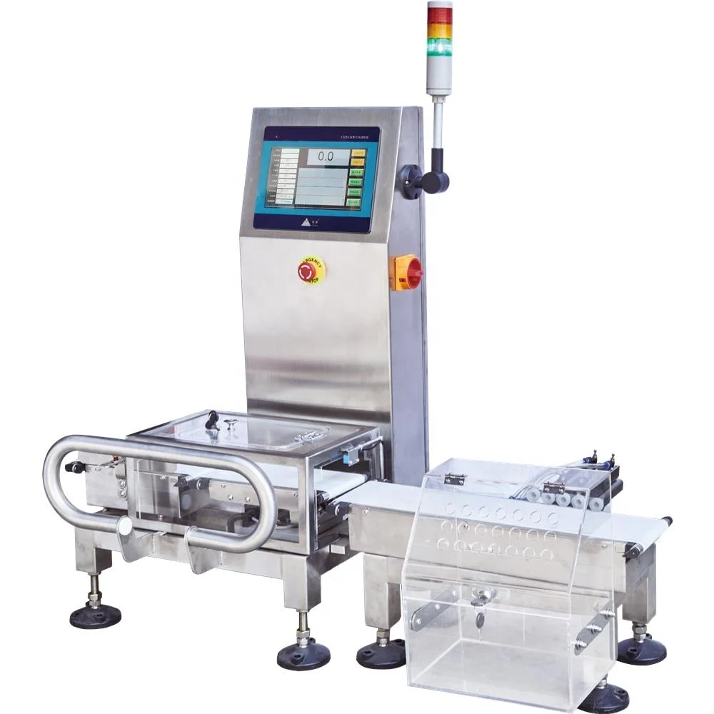 Factory Price customized automatic weighing scales check weigher rejector checkweigher machine for Bottles