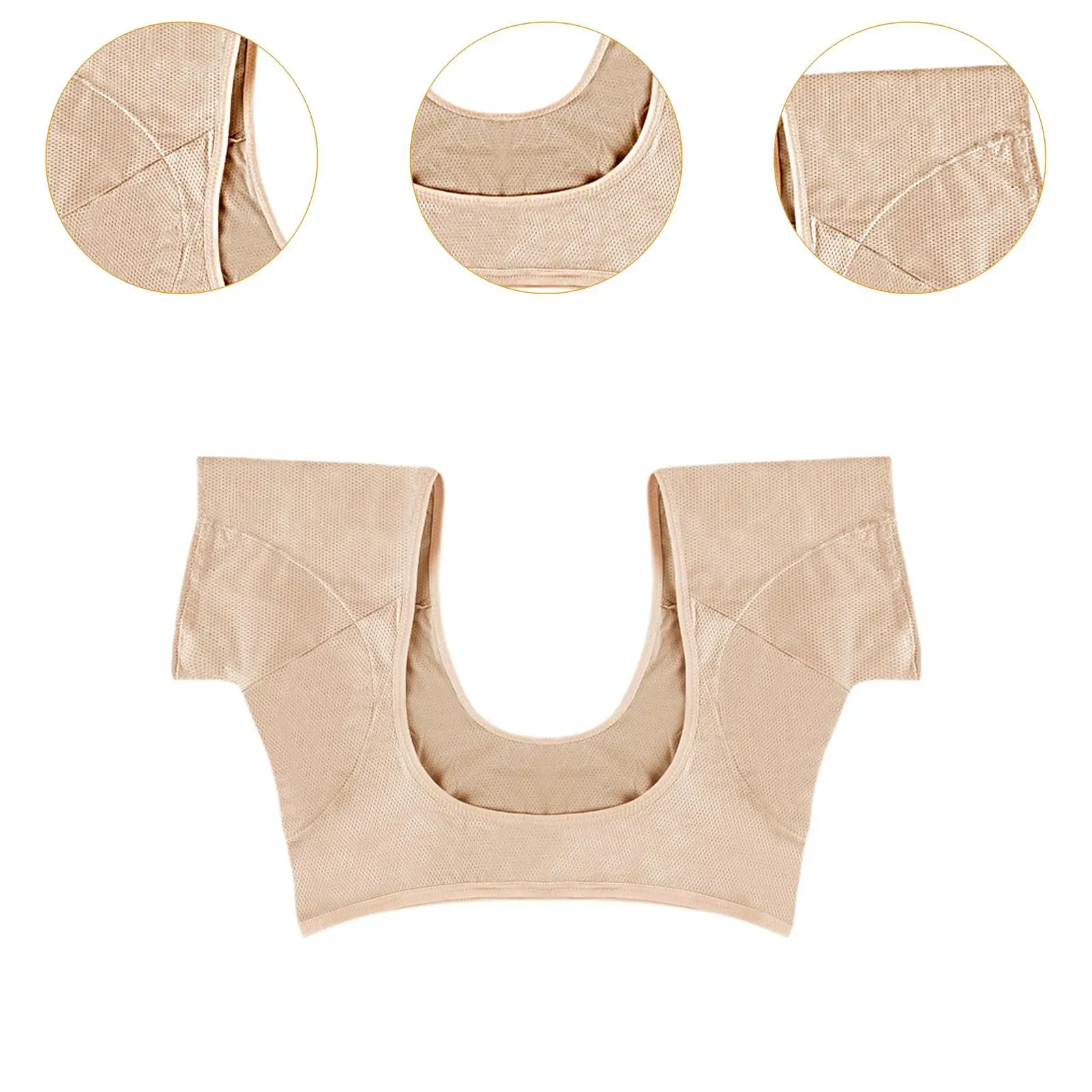 سترة عرق تحت الإبط للنساء، قميص مقاوم للعرق وممتص للعرق وقابل للغسل #5