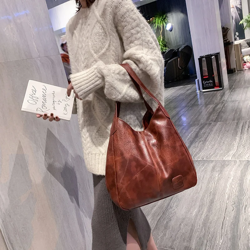 

Dumpling 2021 New Large Capacity Women's Shoulder Simple Fashion Luxury Handbag For Women Designer Tote Bag