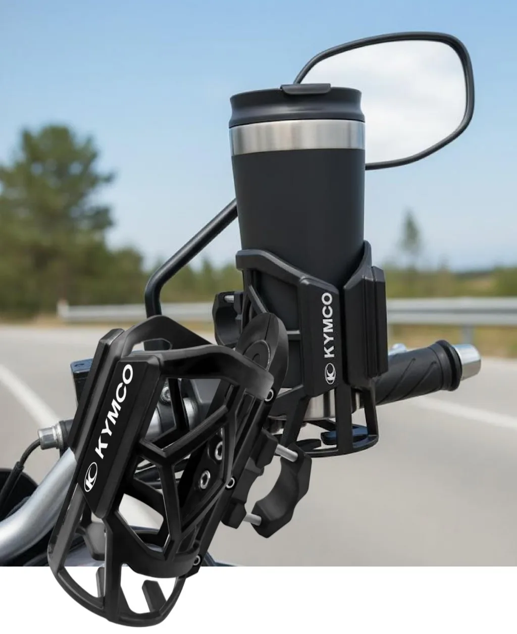 

Motorcycle water cup Holder For KYMCO CV3 DTX360 XCITING DOWNTOWN XTOWN AK550 High quality Motorcycle Fashion water cup Holder