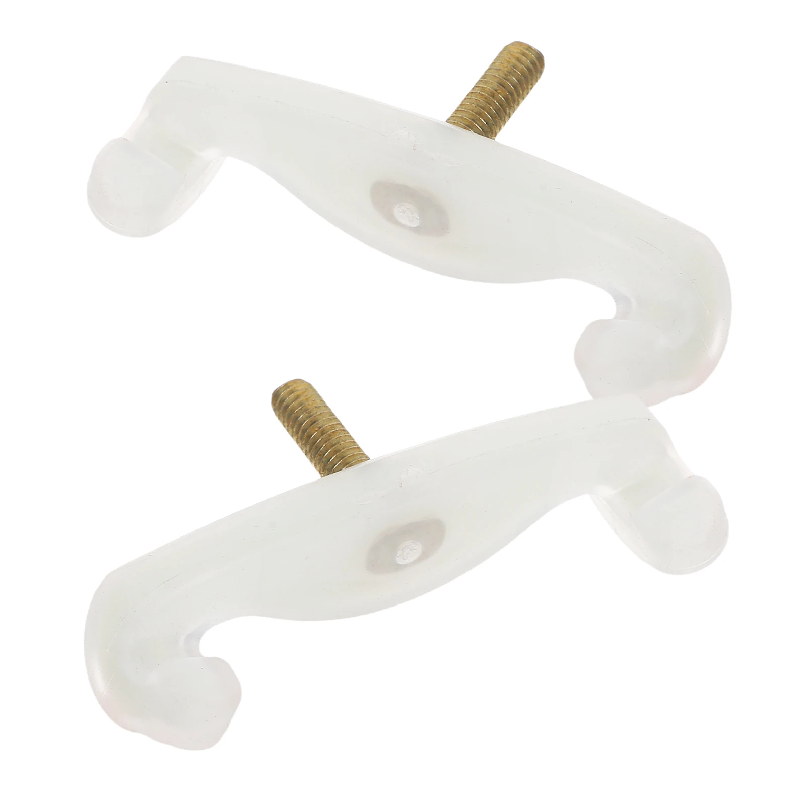 

2pcs Violin Shoulder Rest Legs 1/2 Size Anti-Slip Detachable Comfortable Pad Replacement For Long Playing Easy Install Resin