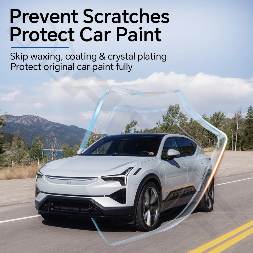 For Polestar 3 2024 2025 PPF TPU Transparent Body Accessories Styling Pre-Cut Paint Protection Film Car Clear Kit Sticker Repair