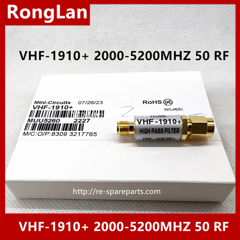 Imagem -02 - Lan Mini-circuitos Vhf1910 Mais 20005200mhz 50 rf Filtro de Bandpass Sma