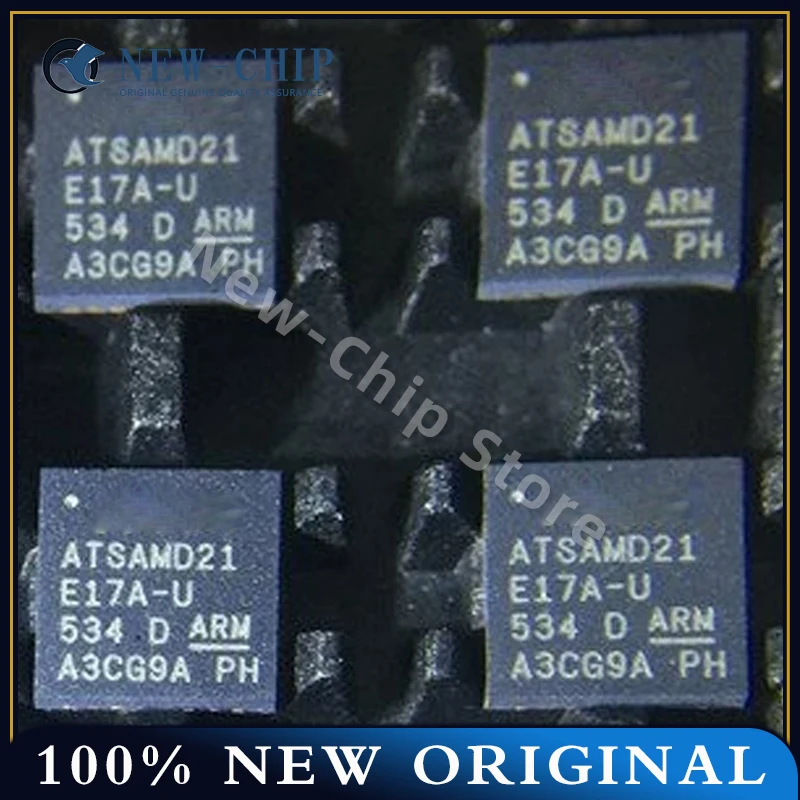 5PCS-50PCS/LOT ATSAMD21E17A-MU ATSAMD21E17A QFN32 NEW ORIGINAL