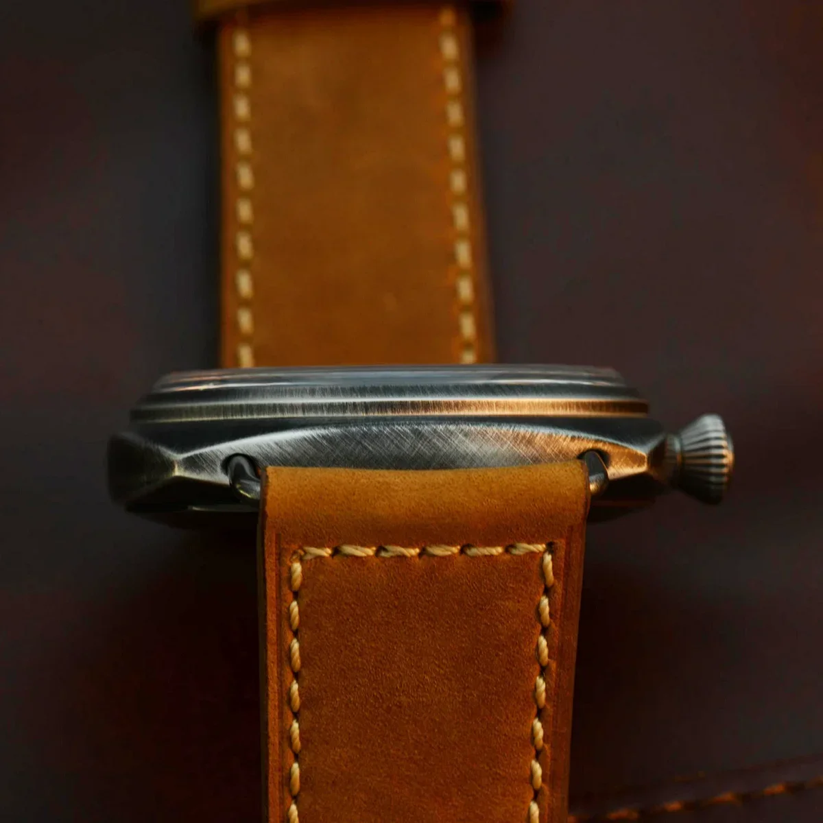 Hruodland 2025 Nuovi Uomini Orologio Al Quarzo RONDA 502 44 Millimetri Retro Business Vetro Zaffiro Impermeabile 100m Acciaio Inossidabile Reloj Hombre