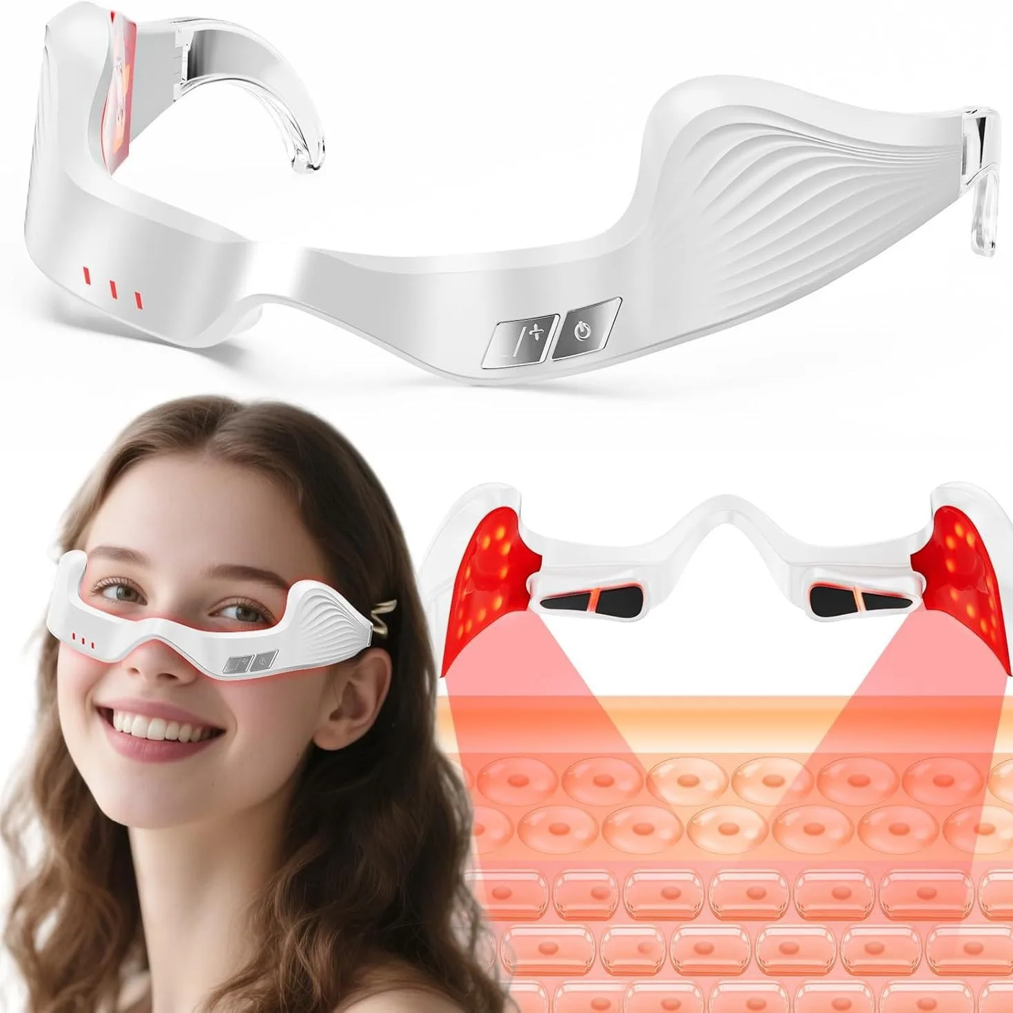 

New 3D Eyelift Care Tool Electric Hot Compress Smart Eye Massager